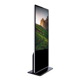 Office Free Floor Standing 55 Inch Digital Signage Display With Capacitive Touch Hd I5
