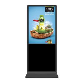 Mobile Android System Floor Standing Digital Signage / 32 Inch Digital Kiosk Display