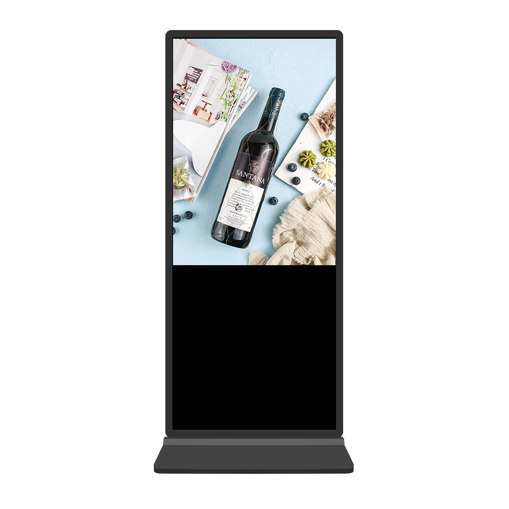 43 Inch Floor Standing Digital Signage Display For Exhibition Center