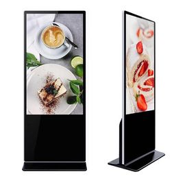 49 Inch Floor Standing Digital Advertising Kiosk  Exhibition Center Support