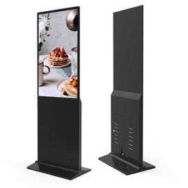 Commercial 55 Inch Floor Standing Lcd Advertising Display In Grocery Stores Supermarket