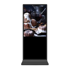 49 Inch Floor Standing Indoor Digital Signage Infrared Touch For Exhibition Center