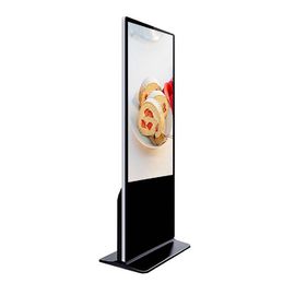 49 Inch Floor Standing Indoor Digital Signage Infrared Touch For Exhibition Center