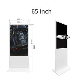 HD 1080P Floor Standing Digital Signage / Wifi Network Digital Signage Player For Mall