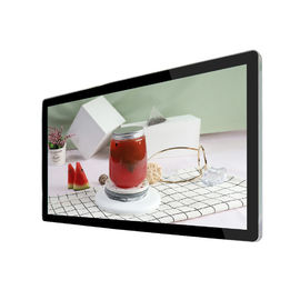 Network Wifi 32 Inch Wall Mounted Digital Signage / Hd 1080p Advertising Lcd Player