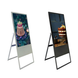 32 Inch TFT LCD Portable Digital Signage Poster / Android Indoor Digital Signage Displays