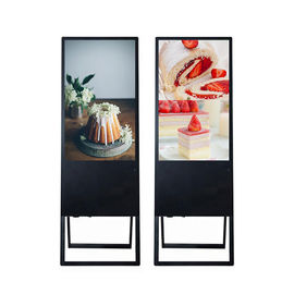 32 Inch TFT LCD Portable Digital Signage Poster / Android Indoor Digital Signage Displays