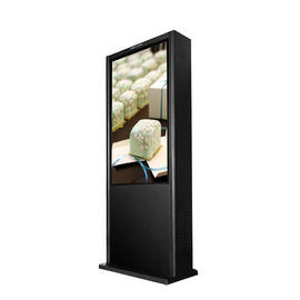 75 inch Outdoor Touch Screen Kiosk / Android Based Standing Digital Signage