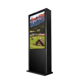 43 Inch Digital Led Advertising Board Floor Standing Nano Touch Outside