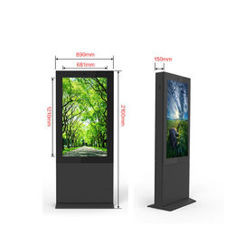 Stand Alone 49 Inch Led Digital Signage / Digital Led Standee Android Wifi Type