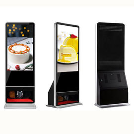 49&quot; Shoes Polisher With Digital Signage Advertising Display Screen For Supermarket