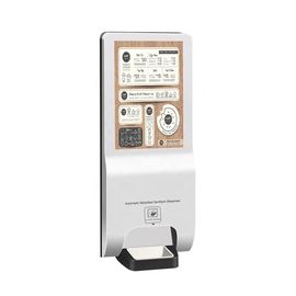 Non - Touch Floor Standing Digital Signage Hand Sanitizer Dispenser Advertising