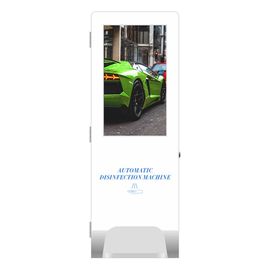 CCC Floor Standing Digital Signage Advertising Hand Sanitizer Dispenser 21.5 Inch Kiosk