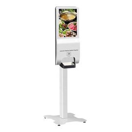 8GB Nand Flash Floor Standing Digital Signage Advertising Equipment Hand Sanitizing Kiosk