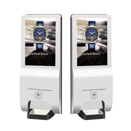 ABS Floor Standing Digital Signage Display Hand Sanitiser Dispenser Wall Mounted