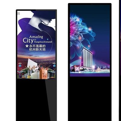 Android 43 Inch Floor Standing Digital Signage Capacitive Tablet LCD
