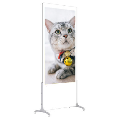 Free Standing Capacitive Touch Screen Digital Signage Led Advertising Billboard