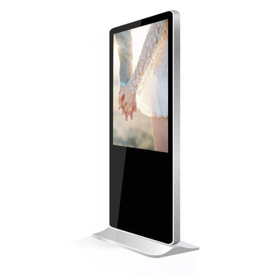 Capacitive Touch 55 Inch Floor Standing Advertising Display Digital Signage