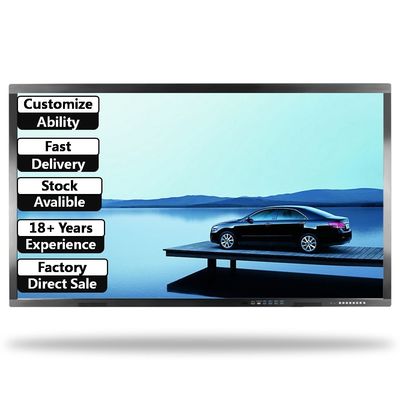 LCD Infrared Touch Screen In 8ms Advertising Display Player Digital Signage