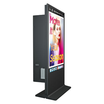 Floor Standing LCD Totem Double Side Digital Signage Advertising Display Screen