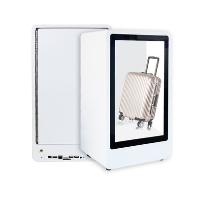 15.6 Inch Smart Showcase Touch Screen Transparent LCD Cabinet Box For Advertising