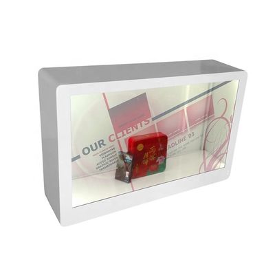 Transparent Smart Showcase LCD Show Cabinet Box For Product Advertising