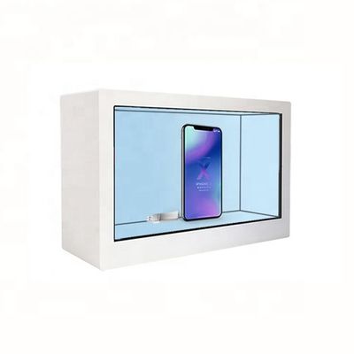 Transparent Smart Showcase LCD Show Cabinet Box For Product Advertising