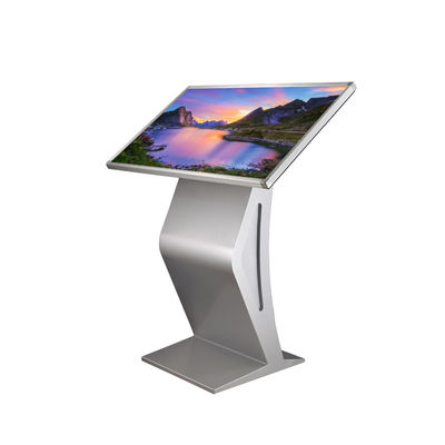 Airport Guiding Menu 450cd/M2 Slim 32 Inch Indoor Stand Digital Signage Kiosk