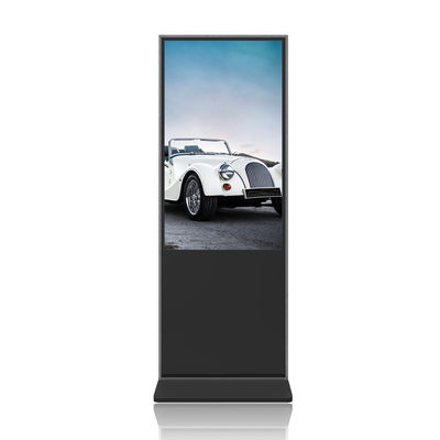 Floor Standing Advertising Display Touch Screen Panel 4k HD Smart Screen Kiosk