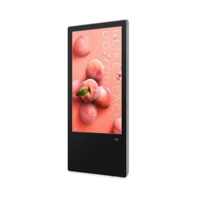 Indoor Elevator Lcd Advertising Vertical Signage Display Wall Mounted