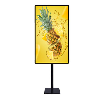 32 Inch Portable LCD Advertising Display Digital Signage Floor Standing