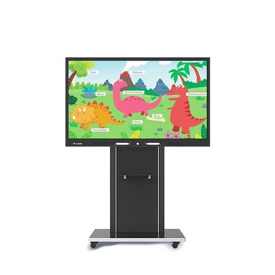 Electronic Digital Smart Interactive Whiteboard 55 Inch 1920 * 1080 Advertising Kiosk