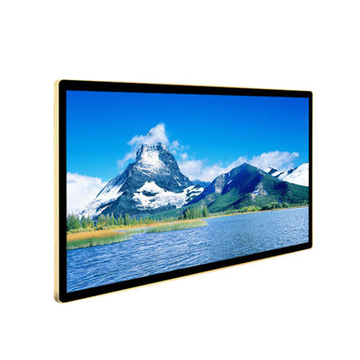 USB 50 Inch Wall Mounted Lcd Advertising Display Screen 1920x1080P