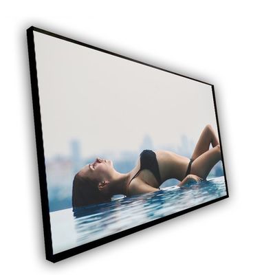 LCD Advertising Wall Mount Digital Signage Touch Screen 49 Inch 4k