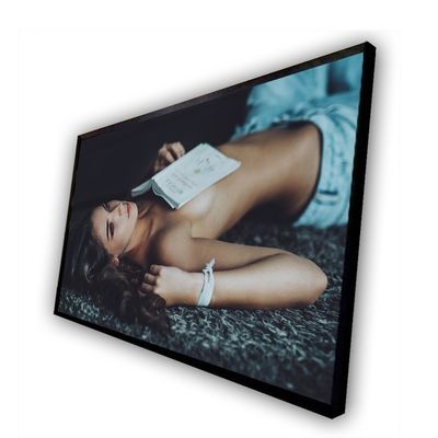 LCD Advertising Wall Mount Digital Signage Touch Screen 49 Inch 4k