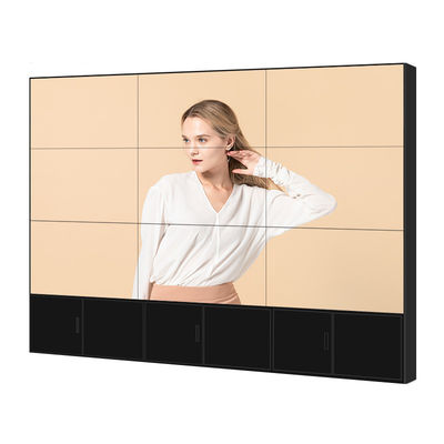 49&quot; Panel Advertising Wall Mounted Digital Signage Video Wall 3x3