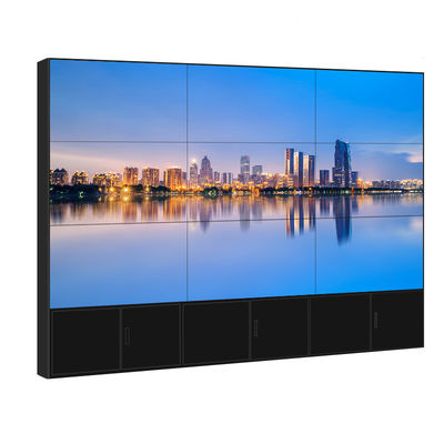 49&quot; Panel Advertising Wall Mounted Digital Signage Video Wall 3x3