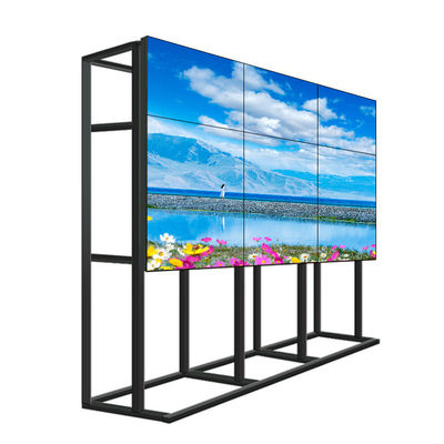 49&quot; Panel Advertising Wall Mounted Digital Signage Video Wall 3x3