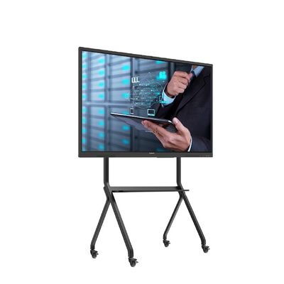 Portable Smart 4k Digital Touch Screen Board InteractiveWhiteboard Standing 300W