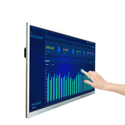 Wall Mounted Electronic Digital Smart Board 2160P Touchable For Teaching