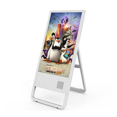 1408 Mm A Board Advertisement Portable Digital Signage Lcd Display 43''