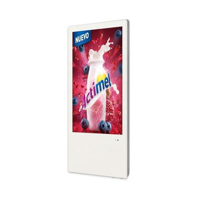 Indoor Ceiling Hanging 60Hz Lcd Dual Side Advertising Display Outdoor Wireless