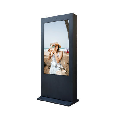 43'' Lcd Digital Smart Signage Advertising Outdoor Kiosk 60Hz