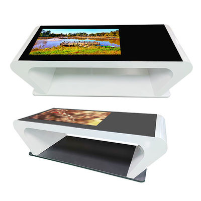 55 Inch Interactive Digital Display Lcd Touch Screen Computer Kiosk For Restaurant