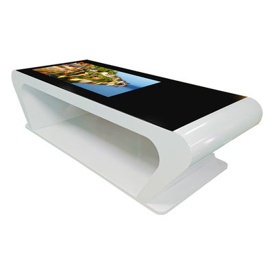 55 Inch Interactive Digital Display Lcd Touch Screen Computer Kiosk For Restaurant