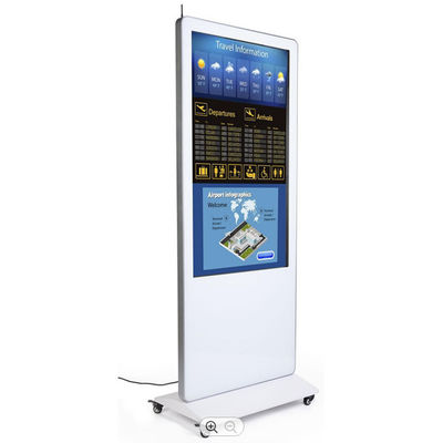LCD Movable Touch Screen Digital Signage Advertising Kiosk Floor Standing