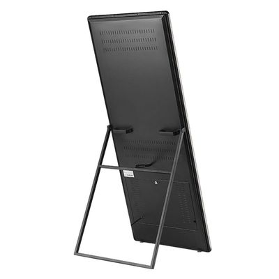 Customizable 32 Inch Floor Standing 1080P LCD Monitor Display Portable Digital Signage