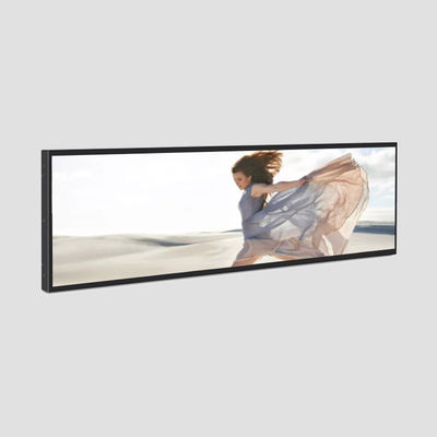 19 Inch Ultra Long Digital Advertising Lcd Stretched Bar Display
