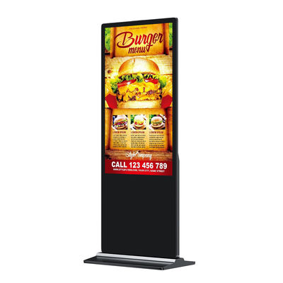 Floor Stand LCD Advertising Display Player 32 43 49 55 Inch