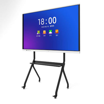 Education Digital Interactive Whiteboard 65 Inch Media Player Advertising Player Infrared Touch